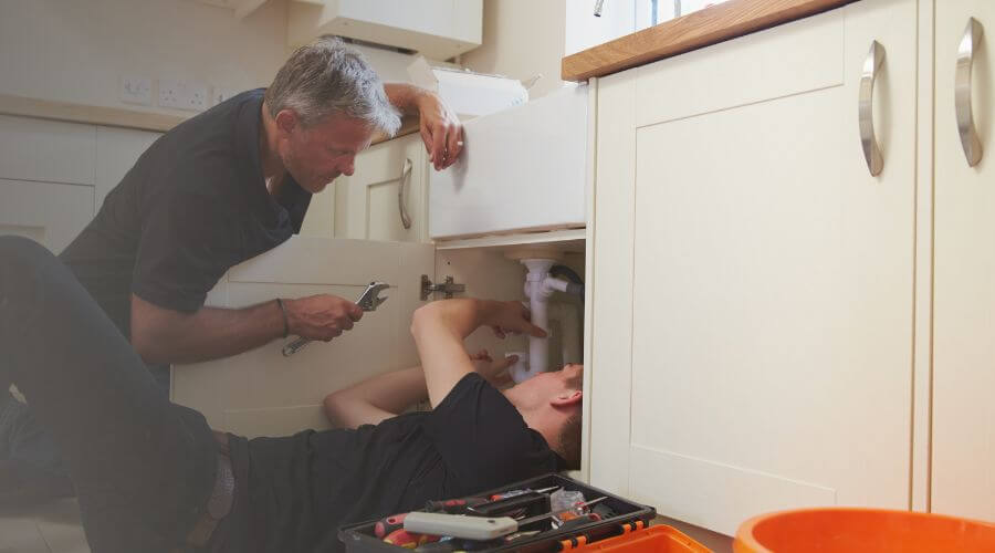 Professional burst pipe repair services in High Island, TX